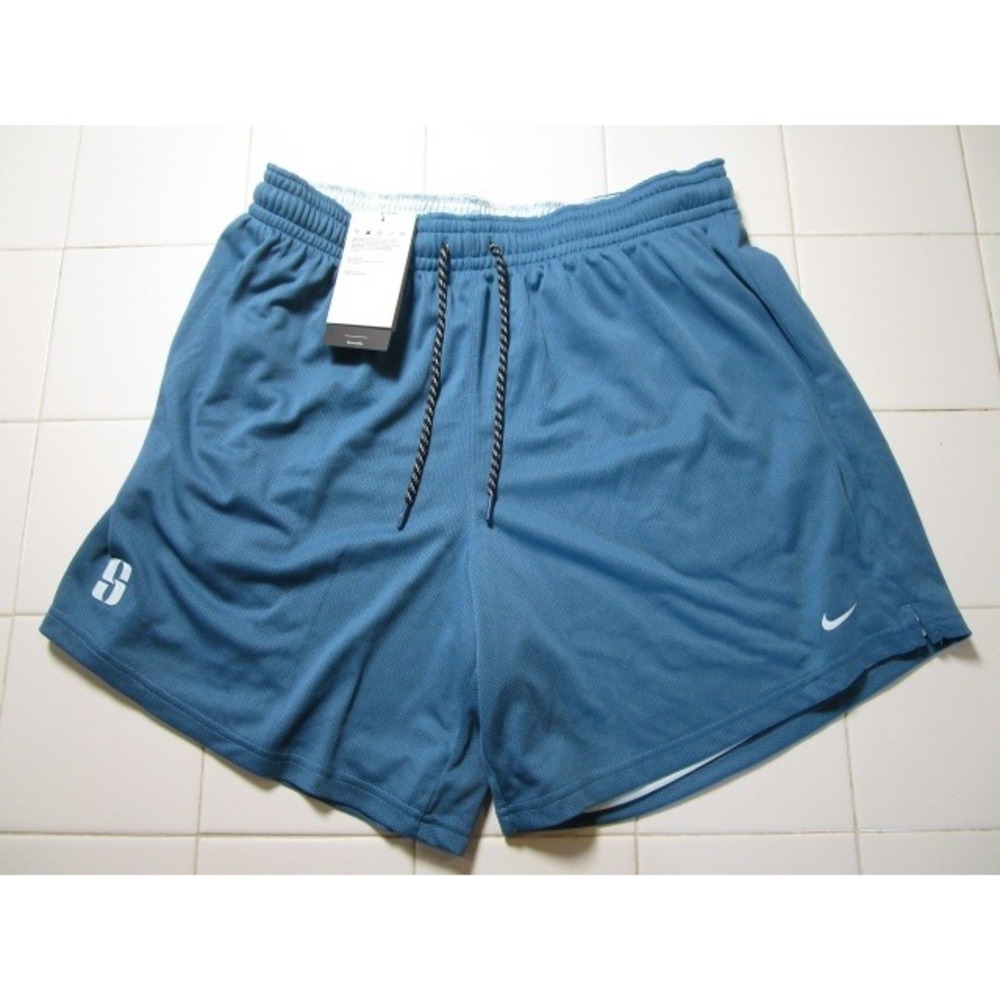 Nike Sabrina Ionescu Reversible Basketball Shorts Blue Women's Large IF3350-415